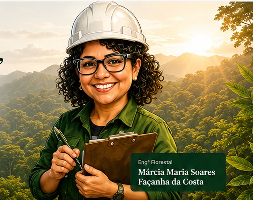 Engenheira florestal Márcia Costa